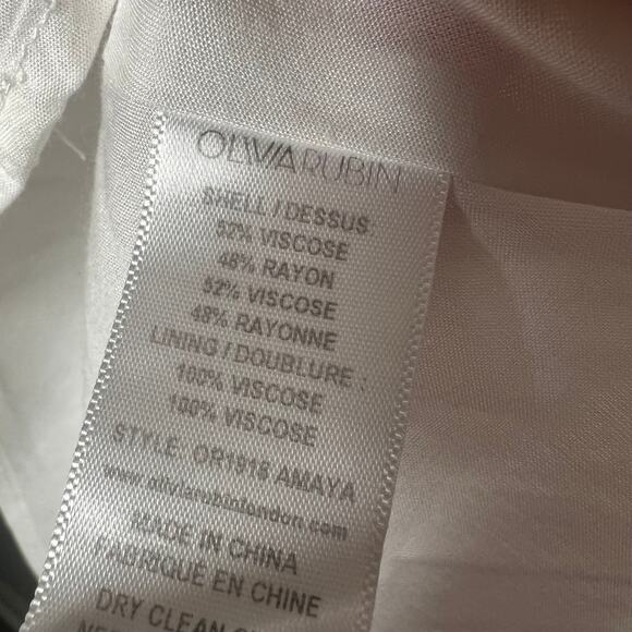 Olivia Rubin Amaya Multi Color Slip Dress Size 8 - Picture 7 of 12